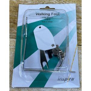 Inspira Walking Foot Low Shank Sewing Machine Presser Foot #11815 E NEW Quilting